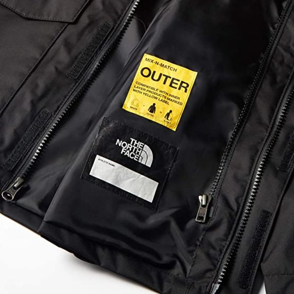 🆕The North Face Youth Mix-N-Match Triclimate Shell Jacket, XS (6) - TNF Black - Picture 5 of 14